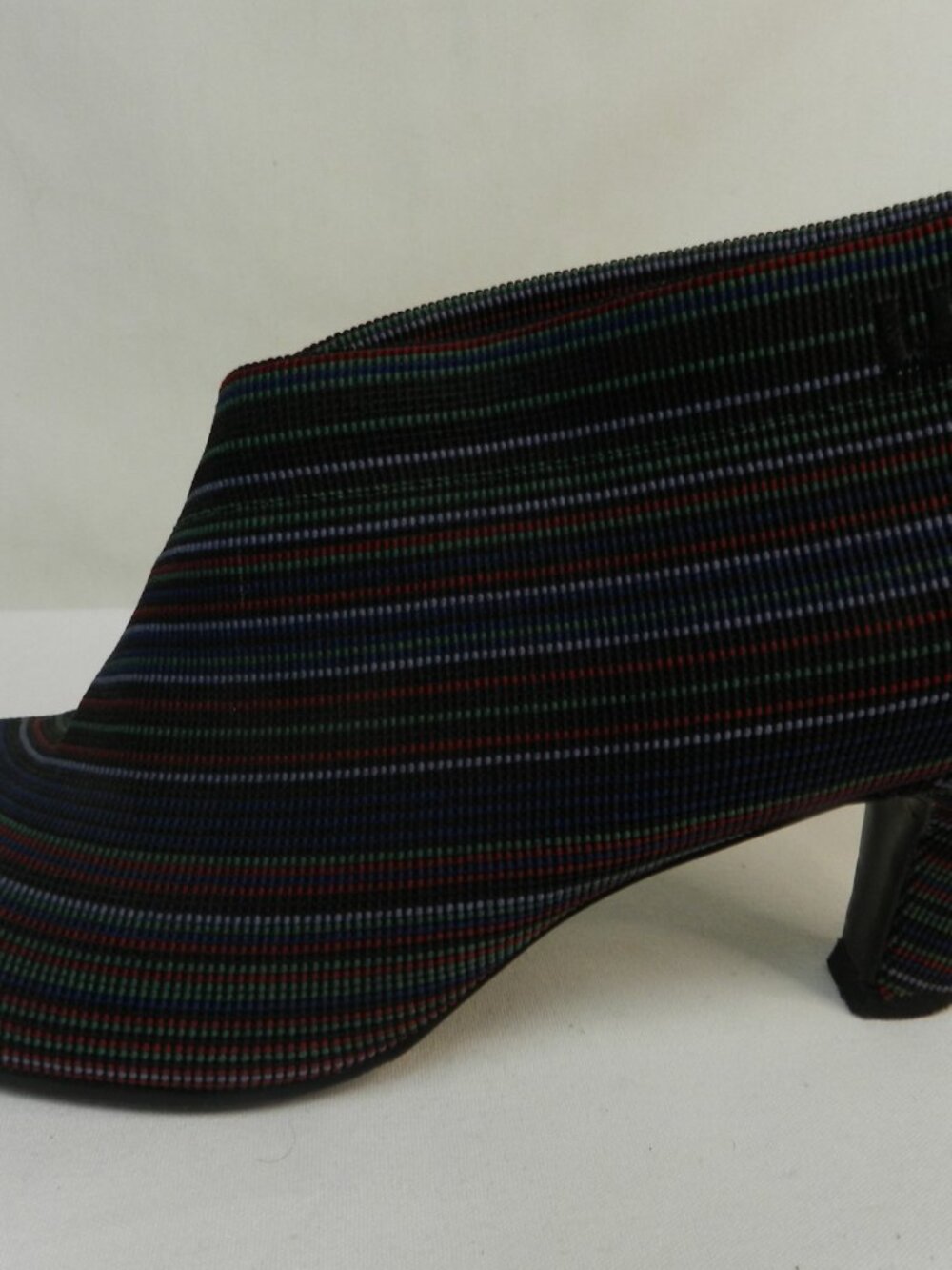 United Nude Stretch Striped heels pumps shooties ankle Size Sz 38 US 8 - Picture 8 of 14
